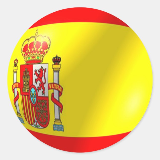 Adesivo Vinheta de Sinalizador Espanhol (Frente)