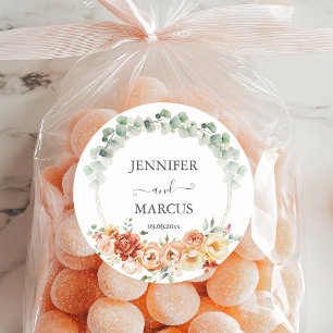 Adesivo Vinheta de sofisticação do Flor Botânico