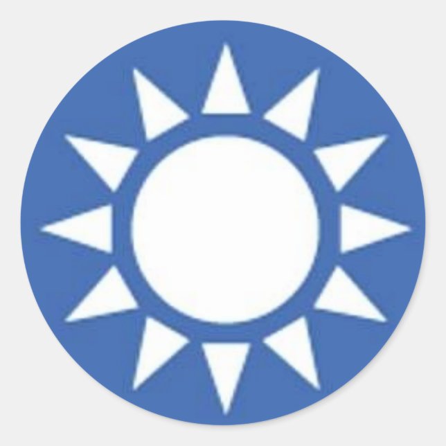 Adesivo Vinheta de Sol Branco (Frente)