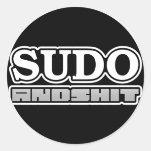 Adesivo Vinheta de sudo H4