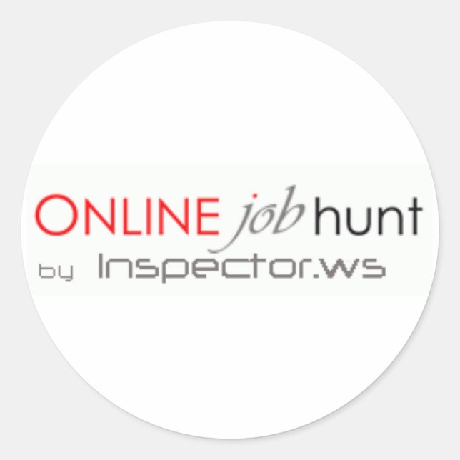 Adesivo Vinheta de tarefas de logotipo (Frente)