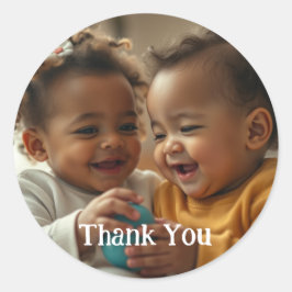 Adesivo Vinheta de Texto e Foto Personalizada