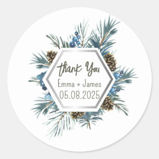 Adesivo Vinheta de Texto Personalizável Floral de Cores Aq