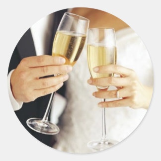 Adesivo Vinheta de Toast Casado