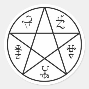 Adesivo Vinheta de Trap do Demon