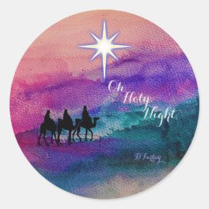 Adesivo Vinheta de três Kings