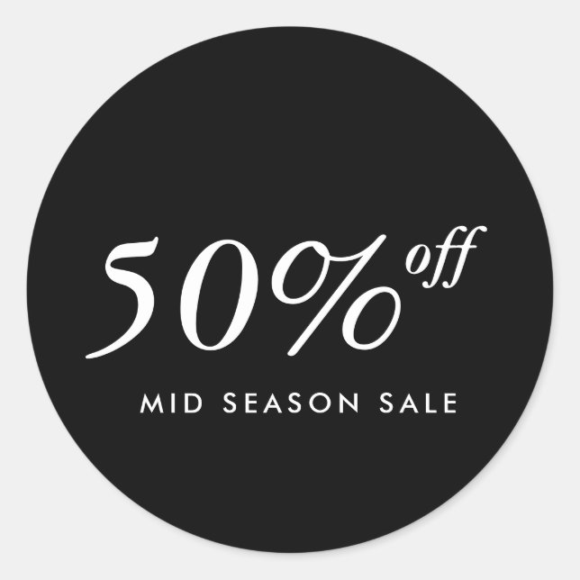 Adesivo Vinheta de venda do produto (Frente)