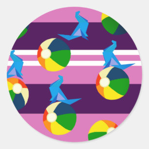 Adesivo Vinheta de Verão