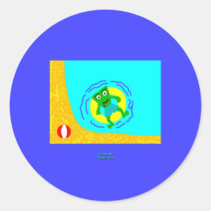 Adesivo Vinheta de Verão FrankenCheese