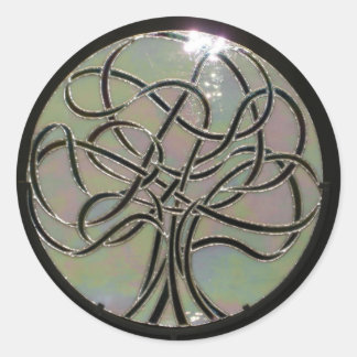 Adesivo Vinheta de vidro manchada (Luzes de Lifes)