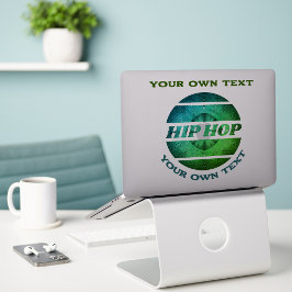 Adesivo Vinheta de vinil com corte personalizado de hip ho