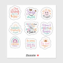 Vinheta de vinil com corte personalizado de motiva