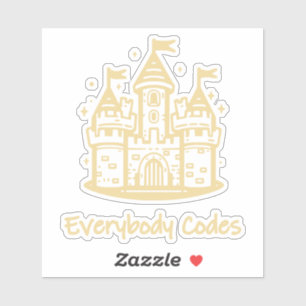 Adesivo Vinheta de vinil com corte personalizado do Reino