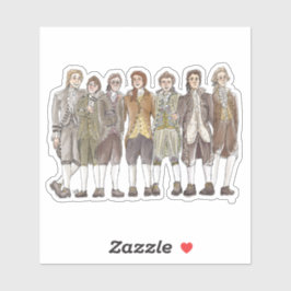 Adesivo Vinheta de vinil com corte personalizado dos dente