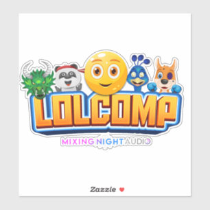 Adesivo Vinheta de vinil com corte personalizado LOLCOMP