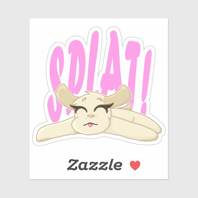 Adesivo Vinheta de vinil com rolha (Folha)