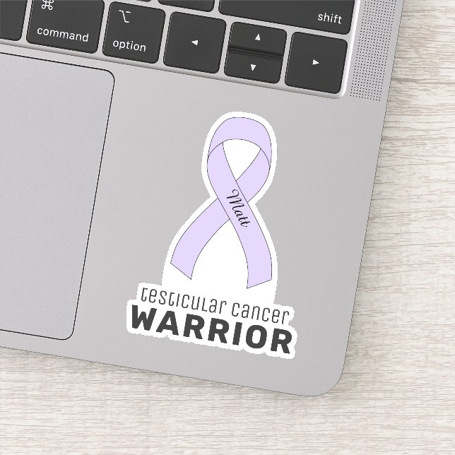 Adesivo Vinheta de vinil de Cancer testicular (Detalhe)
