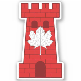 Adesivo Vinheta de vinil de corte personalizado SCA Castel