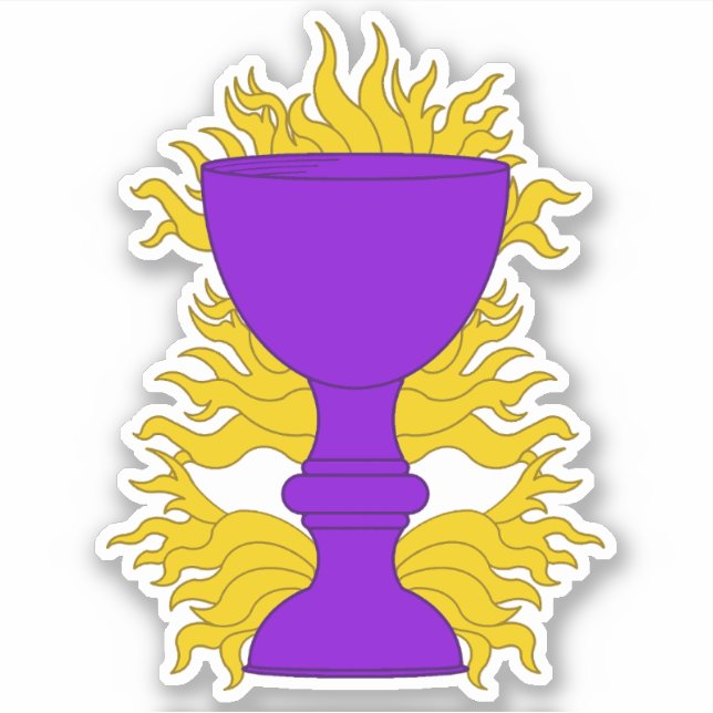 Adesivo Vinheta de vinil Santo SCA Bunstable (Frente)