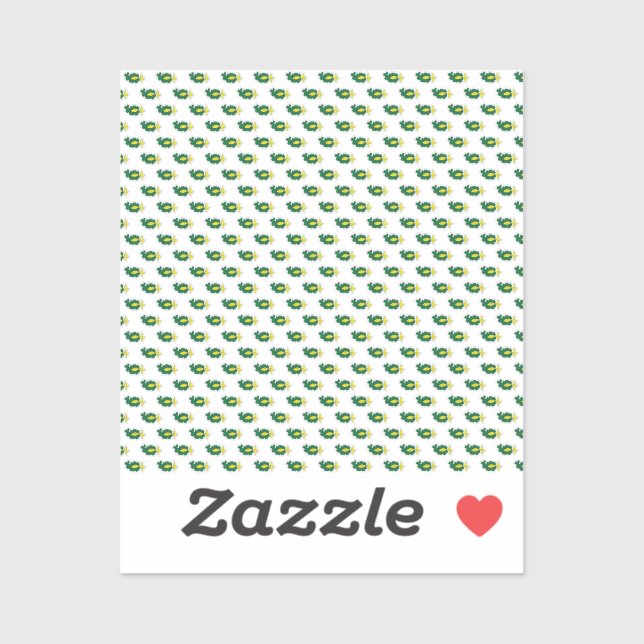 Adesivo Vinheta de vinilo com corte personalizado (Folha)