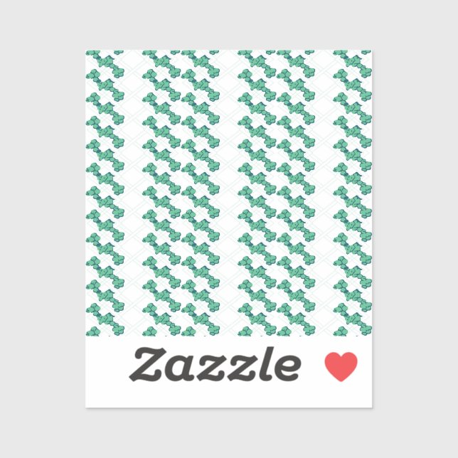 Adesivo Vinheta de vinilo com corte personalizado (Folha)