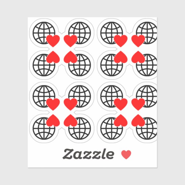 Adesivo Vinheta de vinilo com corte personalizado (Folha)