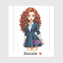 Adesivo Vinheta de vinilo com corte personalizado