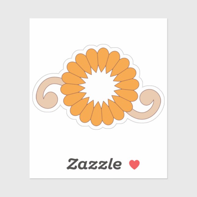 Adesivo Vinheta de vinilo com corte personalizado (Folha)