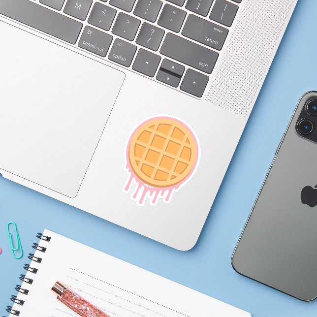 Adesivo Vinheta De Vinilo Com Corte Personalizado Demasiad (Notebook com iPhone)