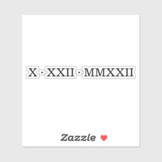 Adesivo Vinheta de Vinilo com Corte Personalizado em Numer