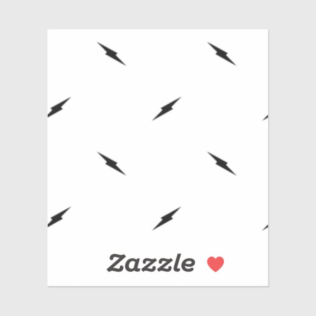 Adesivo Vinheta de vinilo de corte personalizado a preto (Folha)