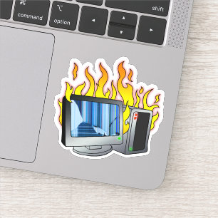 Adesivo Vinheta de vinilo de corte personalizado de 3" x 3