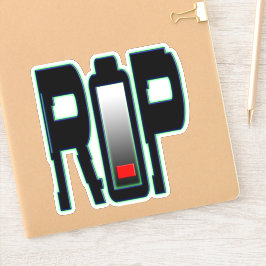 Adesivo Vinheta de vinilo de corte personalizado de 6" x 6