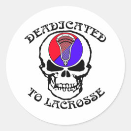 Adesivo Vinheta Deadicada de Lacrosse Parody
