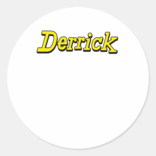 Adesivo Vinheta Derrick Fan Shirt