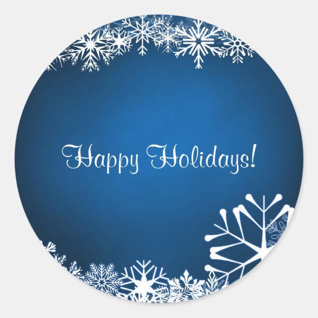 Adesivo Vinheta Design de Natal (Frente)