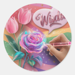 Adesivo vinheta diferente