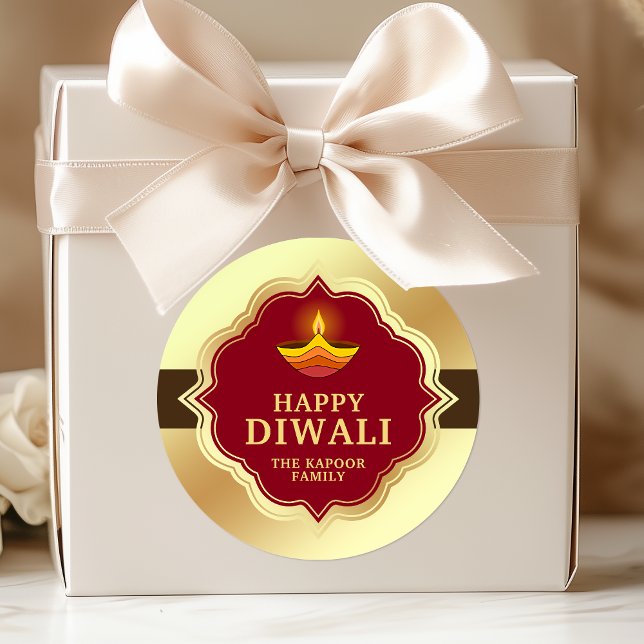 Adesivo Vinheta Diwali personalizada (Criador carregado)