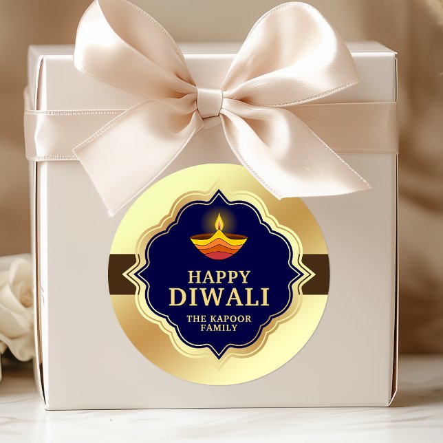 Adesivo Vinheta Diwali personalizada (Criador carregado)