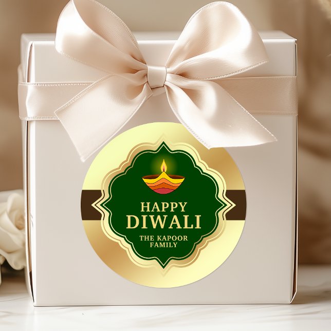 Adesivo Vinheta Diwali personalizada (Criador carregado)