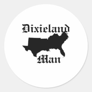 Adesivo Vinheta Dixieland Man