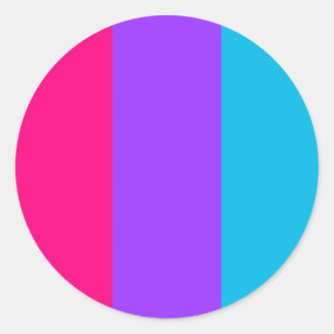 Adesivo Vinheta do Círculo do Orgulho Androgênio