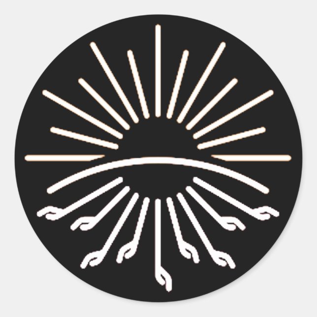 Adesivo Vinheta do Exército de Deus 2 (Frente)