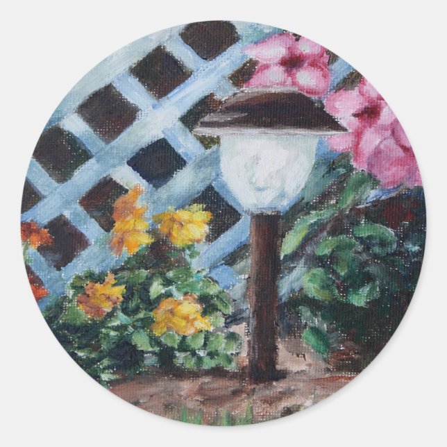 Adesivo Vinheta do Jardim da Noite (Frente)