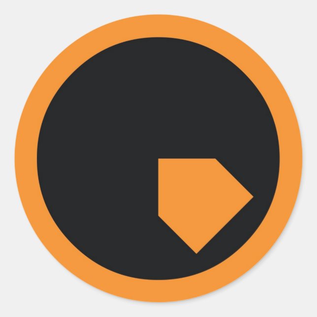 Adesivo Vinheta do logotipo auxiliar (Frente)