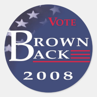 Adesivo Vinheta do logotipo circular