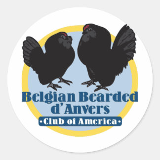 Adesivo Vinheta do logotipo colorido