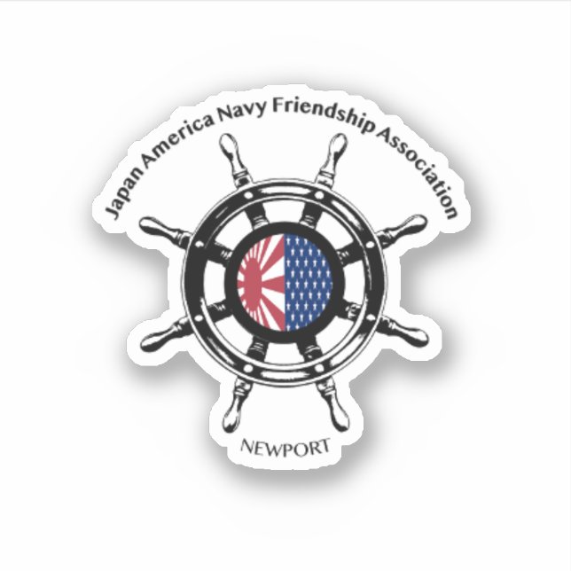 Adesivo Vinheta do logotipo JANAFA-Newport (Frente)