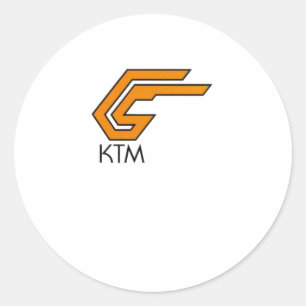 Adesivo Vinheta do logotipo Ktm1