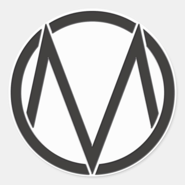 Adesivo Vinheta do logotipo Maine (Frente)